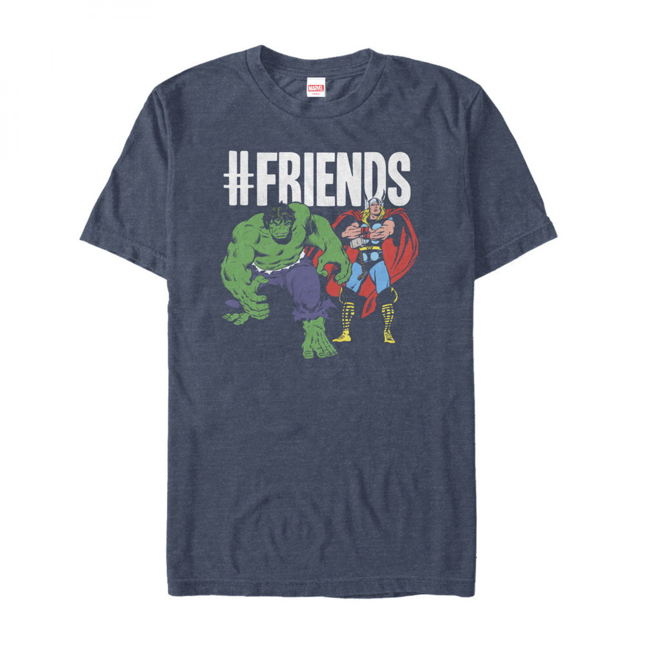 Thor and Hulk Hashtag Friends T-Shirt
